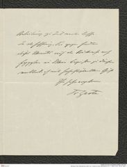 Nachlass Franz Steindachner, Brief von F. Grote an Franz Steindachner (01.11.1905), Inv.Nr. 180.03, Seite 3